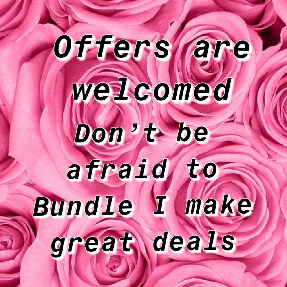 Offer and bundle!💕